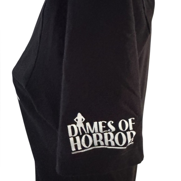 Make Market Dames of Horror Black Crewneck Short Sleeve T Shirt Size Medium - Picture 5 of 14